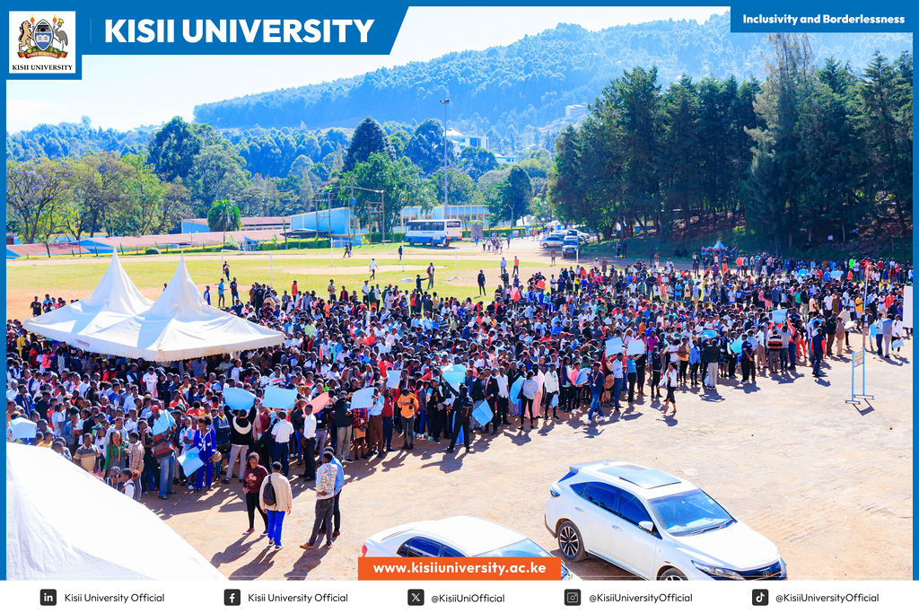 Kisii University orientation activity photo 3814